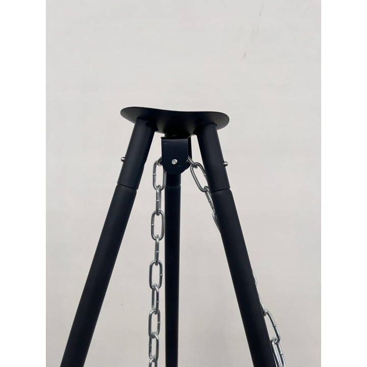 TRÓJNÓG Z RUSZTEM GRILL OGRODOWY DO PALENISK 60cm 150cm OGNISKA wiszący