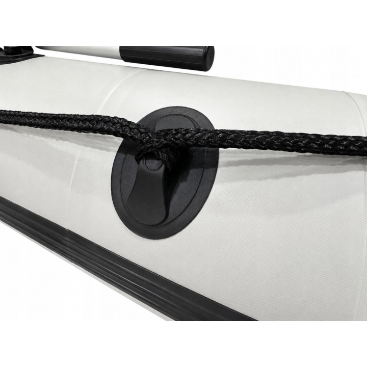 pompowany PONTON 2-osobowy 245x135cm dingy zestaw wiosła pompka 240kg HIT